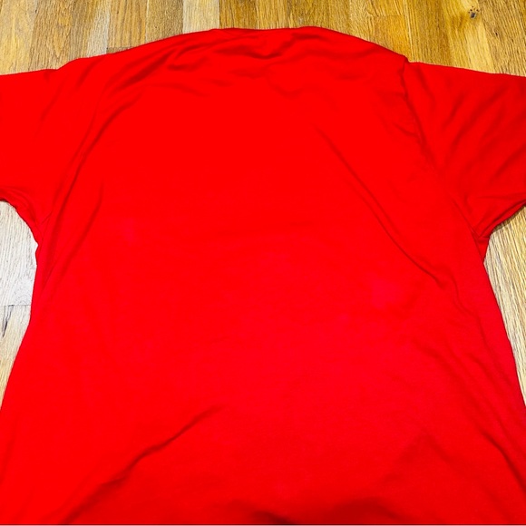 Santa Costume Graphic T-Shirt Men’s 2XL • Holiday Time Christmas Tee Red - Picture 6 of 6